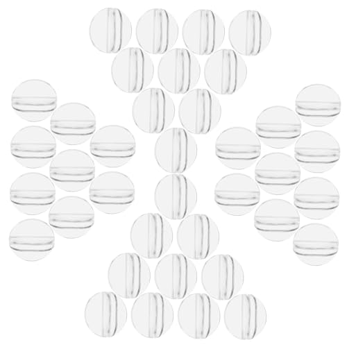 WEKAMOS 100Stücke Kartenhalterständer Harz Runde Basis Für Spielkarten Tischkarten und Fotos Elegantes Design für Veranstaltungen und Büro von WEKAMOS