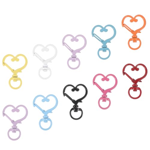 WEKAMOS 10Stücke Schnallenringe für DIY Projekte Multifunktionale Schlüsselschnallen für Taschen Rucksäcke und Mehr Robuste Karabiner Ringe Metall für Handwerk WEKAMOS 10Stücke Schnallenringe für DIY Projekte Multifunktionale Schlüsselschnallen für Taschen Rucksäcke und Mehr Robuste Karabiner Ringe Metall für Handwerk von WEKAMOS