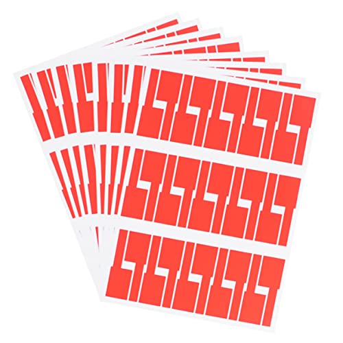 WEKAMOS 10Stücke Selbstklebende Identifikationsmarker Rot Kabeletiketten für Effektive Kabelorganisation im Büro Zuhause für Schulprojekte WEKAMOS 10Stücke Selbstklebende Identifikationsmarker Rot Kabeletiketten für Effektive Kabelorganisation im Büro Zuhause für Schulprojekte von WEKAMOS