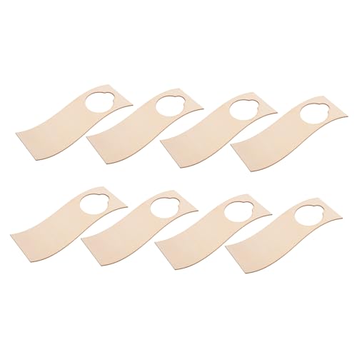 WEKAMOS 10Stücke Teiliges Holzschild DIY Türknauf Anhänger Blanko Holzplaketten für Malerei und Basteln für Persönliche Dekoration und Willkommensschilder WEKAMOS 10Stücke Teiliges Holzschild DIY Türknauf Anhänger Blanko Holzplaketten für Malerei und Basteln für Persönliche Dekoration und Willkommensschilder von WEKAMOS