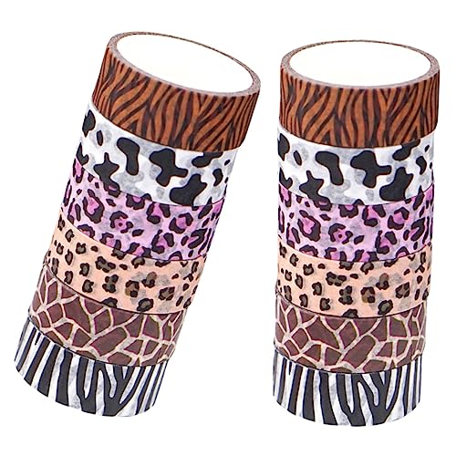 WEKAMOS 12 Rollen Washi Tapes mit Tiermustern Dünnes Dekoratives Klebeband für DIY Scrapbooking Geschenkverpackung und Journal Leicht Abreißbar Vielseitig Einsetzbar für Bastelprojekte WEKAMOS 12 Rollen Washi Tapes mit Tiermustern Dünnes Dekoratives Klebeband für DIY Scrapbooking Geschenkverpackung und Journal Leicht Abreißbar Vielseitig Einsetzbar für Bastelprojekte von WEKAMOS