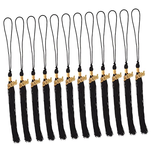 WEKAMOS 12 Stück Abschlussquasten mit Charm Dekorative Hut Tasseln für Graduierungsfeiern Langlebiges Abschlussgeschenke für Bachelor und Master WEKAMOS 12 Stück Abschlussquasten mit Charm Dekorative Hut Tasseln für Graduierungsfeiern Langlebiges Abschlussgeschenke für Bachelor und Master von WEKAMOS