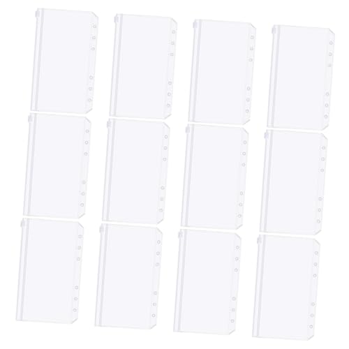 WEKAMOS 12 Stück Binder Taschen mit Reißverschluss Wasserdichte PVC Dokumententaschen für Bürobedarf Klarsichthüllen für Quittungen Schecks und Rechnungen Praktische Aufbewahrungslösungen WEKAMOS 12 Stück Binder Taschen mit Reißverschluss Wasserdichte PVC Dokumententaschen für Bürobedarf Klarsichthüllen für Quittungen Schecks und Rechnungen Praktische Aufbewahrungslösungen von WEKAMOS
