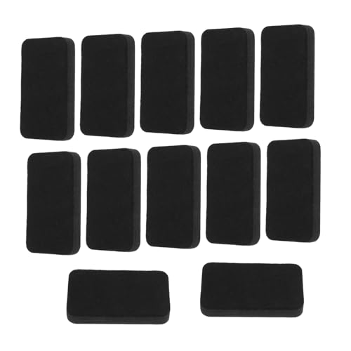 WEKAMOS 12 Stück Magnetische Whiteboard Radierer aus Eva Wiederverwendbare Tafel Reinigungswerkzeuge für Büro Schule und Zuhause Leicht und Waschbar von WEKAMOS
