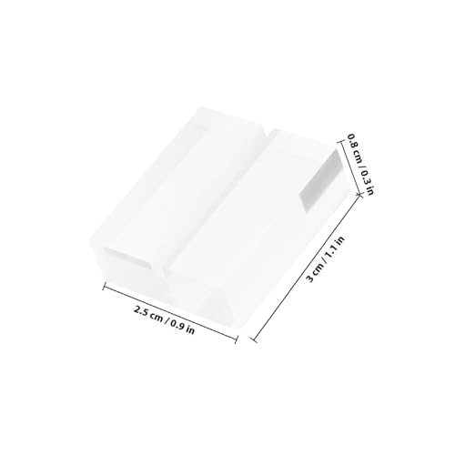 WEKAMOS 12 Stück Teiliges Acryl Kartenhalter mit Stabilem Standfuß Transparenter Tischkartenhalter für Visitenkarten Menükarten und Fotos Vielseitiger Aufsteller für Büro Events und WEKAMOS 12 Stück Teiliges Acryl Kartenhalter mit Stabilem Standfuß Transparenter Tischkartenhalter für Visitenkarten Menükarten und Fotos Vielseitiger Aufsteller für Büro Events und von WEKAMOS