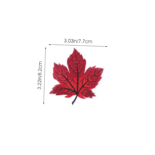 WEKAMOS 12 Stück Teiliges Bunter Gestickter Ahornblatt Applikationen DIY Nähzubehör Bügel und Nähbare Stoffflicken für Kleidung Taschen Hüte Vielseitige Herbstdeko und Reparatur WEKAMOS 12 Stück Teiliges Bunter Gestickter Ahornblatt Applikationen DIY Nähzubehör Bügel und Nähbare Stoffflicken für Kleidung Taschen Hüte Vielseitige Herbstdeko und Reparatur von WEKAMOS