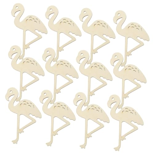 WEKAMOS 12 Stück Teiliges Flamingo Holzornament ca Handgefertigte DIY Holzfiguren Glatte Oberfläche Robustes Holzmaterial für Bastelprojekte Schul und Partydekorationen WEKAMOS 12 Stück Teiliges Flamingo Holzornament ca Handgefertigte DIY Holzfiguren Glatte Oberfläche Robustes Holzmaterial für Bastelprojekte Schul und Partydekorationen von WEKAMOS