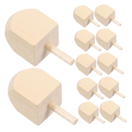 WEKAMOS 12 Stück Teiliges Hanukkah Holz Dreidel Unbemalte Stabile Holz Kreisel zum Bemalen und Basteln Traditionelles Chanukka für Familien Kreative DIY Weihnachtsdekoration WEKAMOS 12 Stück Teiliges Hanukkah Holz Dreidel Unbemalte Stabile Holz Kreisel zum Bemalen und Basteln Traditionelles Chanukka für Familien Kreative DIY Weihnachtsdekoration von WEKAMOS