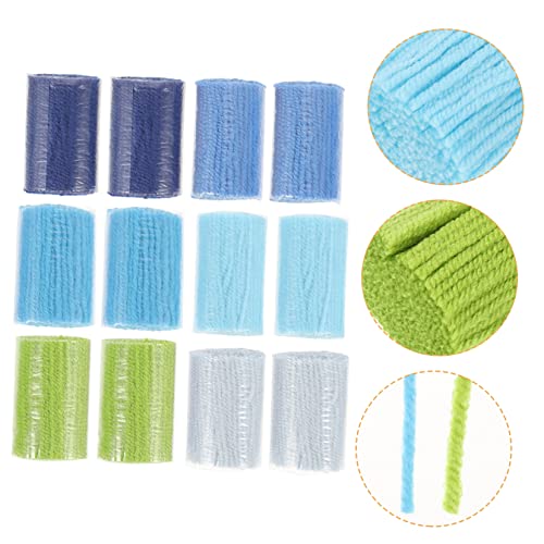 WEKAMOS 12 Stück Teiliges Knüpfgarn Acryl Vorgeschnitten für DIY Teppiche Weich und Bequem für Anfänger und Fortgeschrittene für Teppiche und Kissen WEKAMOS 12 Stück Teiliges Knüpfgarn Acryl Vorgeschnitten für DIY Teppiche Weich und Bequem für Anfänger und Fortgeschrittene für Teppiche und Kissen von WEKAMOS