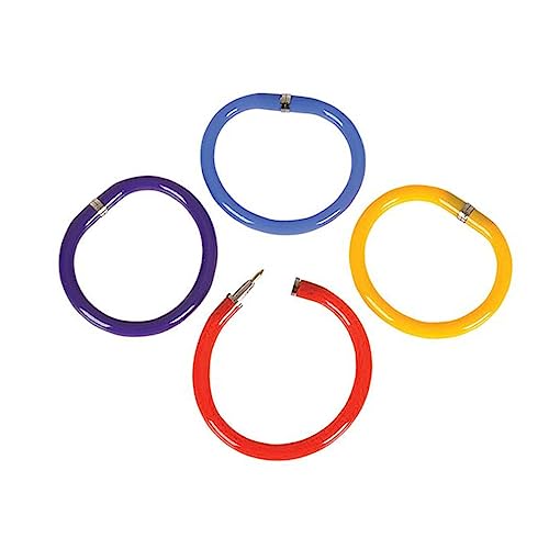 WEKAMOS 12 Stück Teiliges Kugelschreiber Armband Bunter Kunststoff Flexibel Multifunktional als Schreibgerät und Modisches Handgelenkband als für Schüler Zufällige Farbe WEKAMOS 12 Stück Teiliges Kugelschreiber Armband Bunter Kunststoff Flexibel Multifunktional als Schreibgerät und Modisches Handgelenkband als für Schüler Zufällige Farbe von WEKAMOS