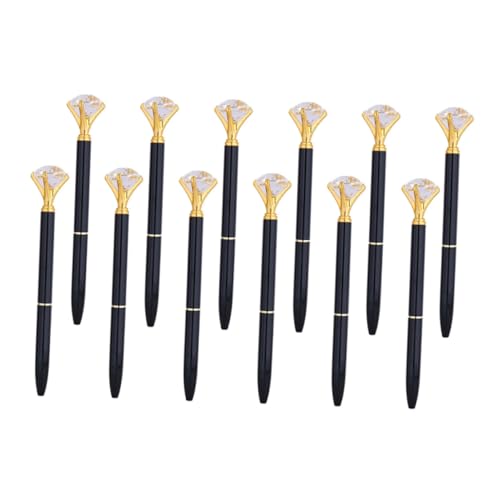 WEKAMOS 12 Stück Teiliges Metall-kugelschreiber mit Schwarzer Tinte Stabiler Spitze Funkelnde Bling-designs Vielseitig für Büro Schule Hochzeit für Frauen und Brautjungfern WEKAMOS 12 Stück Teiliges Metall-kugelschreiber mit Schwarzer Tinte Stabiler Spitze Funkelnde Bling-designs Vielseitig für Büro Schule Hochzeit für Frauen und Brautjungfern von WEKAMOS