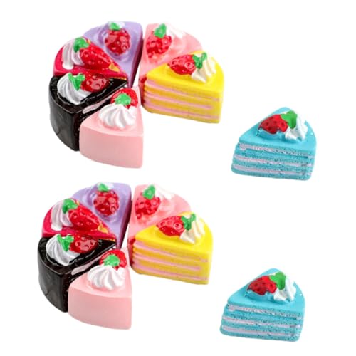 WEKAMOS 12 Stück Teiliges Miniatur Kuchen Modell Realistische Harz Fake Food Ornament Mini Dessert für Puppenhaus Küche Gemischt Geeignet für Mini House Kitchen Accessories Dekorativ und WEKAMOS 12 Stück Teiliges Miniatur Kuchen Modell Realistische Harz Fake Food Ornament Mini Dessert für Puppenhaus Küche Gemischt Geeignet für Mini House Kitchen Accessories Dekorativ und von WEKAMOS