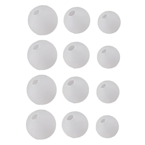WEKAMOS 12 Stück Teiliges Runde Silikonformen für Epoxidharz Transparente Langlebige Kugel gießformen für DIY Schmuckherstellung und Bastelprojekte Antihaftbeschichtet und Leicht zu WEKAMOS 12 Stück Teiliges Runde Silikonformen für Epoxidharz Transparente Langlebige Kugel gießformen für DIY Schmuckherstellung und Bastelprojekte Antihaftbeschichtet und Leicht zu von WEKAMOS