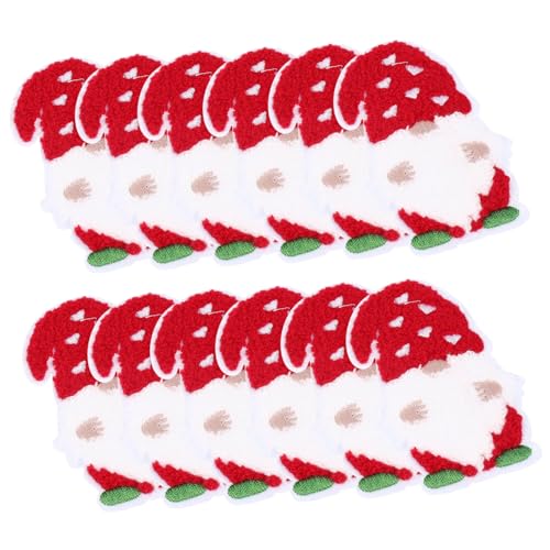 WEKAMOS 12 Stück Teiliges Weihnachts Aufnäher zum Aufbügeln Bestickte Abnehmbare Kleidungspatches für Jacken Taschen DIY Dekoration Repariert Vielseitig für Jeans Pullover Rucksäcke WEKAMOS 12 Stück Teiliges Weihnachts Aufnäher zum Aufbügeln Bestickte Abnehmbare Kleidungspatches für Jacken Taschen DIY Dekoration Repariert Vielseitig für Jeans Pullover Rucksäcke von WEKAMOS