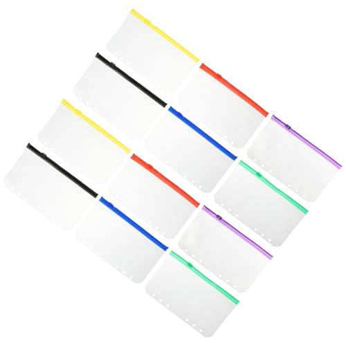 WEKAMOS 12 Stück Teiliges Zip Beutel aus Transparent Wiederverwendbar für Scrapbooking Dokumentenaufbewahrung und Visitenkarten Stabiler Reißverschluss für Sichere Aufbewahrung WEKAMOS 12 Stück Teiliges Zip Beutel aus Transparent Wiederverwendbar für Scrapbooking Dokumentenaufbewahrung und Visitenkarten Stabiler Reißverschluss für Sichere Aufbewahrung von WEKAMOS