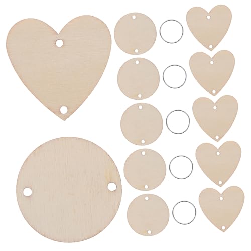 WEKAMOS 120 Stück Board -Zubehör Feier hängend Kreise Scheiben für Geburtstagsschild Geschenkanhänger für Geschenke Rundes Holzschild Holzrunden basteln mit Loch Hölzern Khaki WEKAMOS 120 Stück Board -Zubehör Feier hängend Kreise Scheiben für Geburtstagsschild Geschenkanhänger für Geschenke Rundes Holzschild Holzrunden basteln mit Loch Hölzern Khaki von WEKAMOS