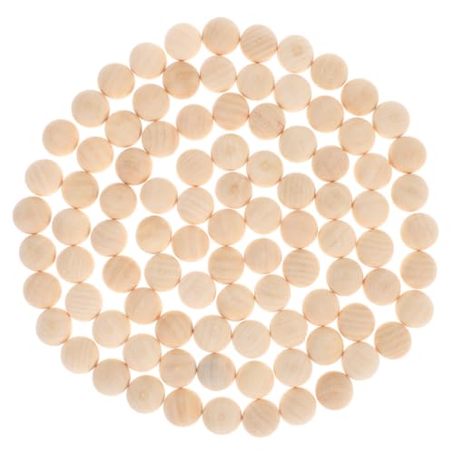 WEKAMOS 120 Stück Halbe Holzperlen Naturbelassene Leichte Holzhalbkugeln zum Basteln DIY Schmuckherstellung und Kreative Dekoration Langlebig und Bemalbar Vielseitig Einsetzbar für WEKAMOS 120 Stück Halbe Holzperlen Naturbelassene Leichte Holzhalbkugeln zum Basteln DIY Schmuckherstellung und Kreative Dekoration Langlebig und Bemalbar Vielseitig Einsetzbar für von WEKAMOS