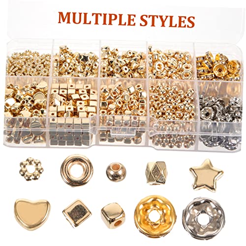 WEKAMOS 1240 Stück Teiliges DIY Perlen mit Langlebigen Ccb Spacer Beads für Schmuckherstellung Fächer Aufbewahrungsbox für Halsketten Armbänder Kreative Bastelprojekte WEKAMOS 1240 Stück Teiliges DIY Perlen mit Langlebigen Ccb Spacer Beads für Schmuckherstellung Fächer Aufbewahrungsbox für Halsketten Armbänder Kreative Bastelprojekte von WEKAMOS