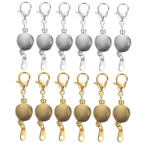 WEKAMOS 12Stücke Magnetverschlüsse für Schmuckherstellung Armbänder und Robust Langlebig und Hochwertige Verschlüsse für DIY Projekte WEKAMOS 12Stücke Magnetverschlüsse für Schmuckherstellung Armbänder und Robust Langlebig und Hochwertige Verschlüsse für DIY Projekte von WEKAMOS