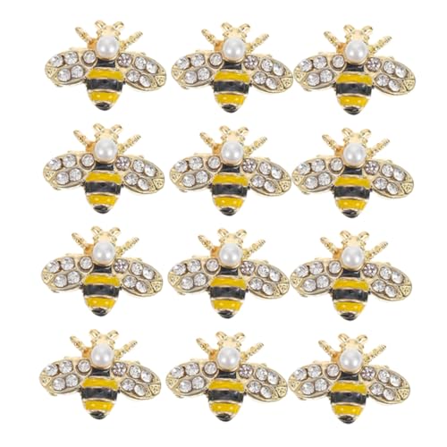 WEKAMOS 12pcs Legierung Bienennagel Art Charms Niedliche Bienenform Nageldekorationen Für DIY Nail Art Nail Schmuck Charms Bienennageldekoration Nagelkunst Ornamente WEKAMOS 12pcs Legierung Bienennagel Art Charms Niedliche Bienenform Nageldekorationen Für DIY Nail Art Nail Schmuck Charms Bienennageldekoration Nagelkunst Ornamente von WEKAMOS