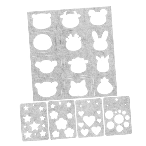 WEKAMOS 13 Stück Teiliges Needle Felting Applique Filzset mit Niedlichen Tierformen Weiche und Formbare Wollfilzschablonen für Anfänger und Familien Originelles DIY Bastelset Konzentration WEKAMOS 13 Stück Teiliges Needle Felting Applique Filzset mit Niedlichen Tierformen Weiche und Formbare Wollfilzschablonen für Anfänger und Familien Originelles DIY Bastelset Konzentration von WEKAMOS
