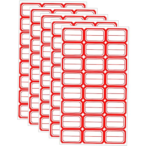 WEKAMOS 140 Blatt Tragbare Selbstklebende Etiketten Wasserfeste Preisschilder Praktische Sticker für Büro und Haushalt für Einfache Beschriftung und Organisation WEKAMOS 140 Blatt Tragbare Selbstklebende Etiketten Wasserfeste Preisschilder Praktische Sticker für Büro und Haushalt für Einfache Beschriftung und Organisation von WEKAMOS