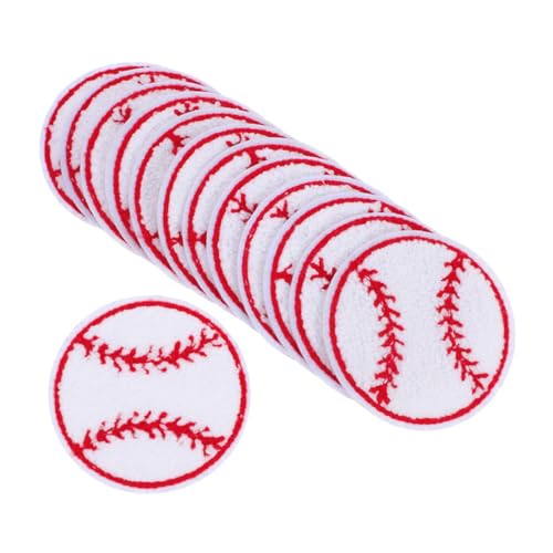 WEKAMOS 15 Stück Teiliges Baseball Patches Weiche Handtuch Stickerei Zarte Applikationen zum Aufbügeln für DIY Kleidung Dekorative Aufnäher für Jeans Jacken Mäntel Kreative Reparatur und WEKAMOS 15 Stück Teiliges Baseball Patches Weiche Handtuch Stickerei Zarte Applikationen zum Aufbügeln für DIY Kleidung Dekorative Aufnäher für Jeans Jacken Mäntel Kreative Reparatur und von WEKAMOS