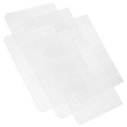 WEKAMOS 15 Stück Teiliges Binder Taschen mit Löchern Wasserdichte PVC Dokumenten Quittungstaschen Transparente Ordnerhüllen für Lose Blattsammlung und Notizbuchaufbewahrung WEKAMOS 15 Stück Teiliges Binder Taschen mit Löchern Wasserdichte PVC Dokumenten Quittungstaschen Transparente Ordnerhüllen für Lose Blattsammlung und Notizbuchaufbewahrung von WEKAMOS