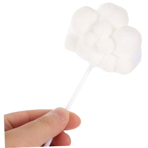 WEKAMOS 15 Stück Teiliges Cupcake Topper Wolkenform Kreative Tortendeko für Geburtstag Detailreiche Kuchenstecker Vielseitig für Kuchen Eis und Desserts Weiß Kleine von WEKAMOS
