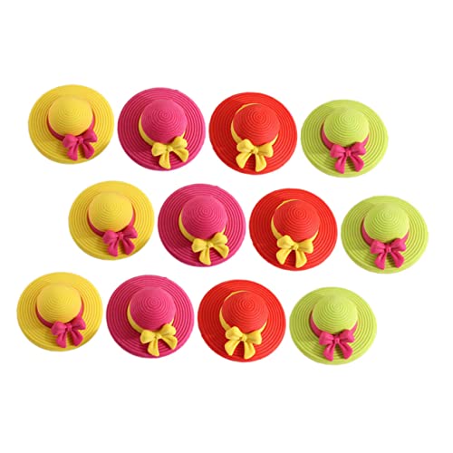 WEKAMOS 15 Stück Teiliges Kindergarten Radiergummis in Bunter Cartoon Prinzessin Strohhut Form Abnehmbar aus Kindersicherem Gummi Schüler für Mädchen und Jungen WEKAMOS 15 Stück Teiliges Kindergarten Radiergummis in Bunter Cartoon Prinzessin Strohhut Form Abnehmbar aus Kindersicherem Gummi Schüler für Mädchen und Jungen von WEKAMOS