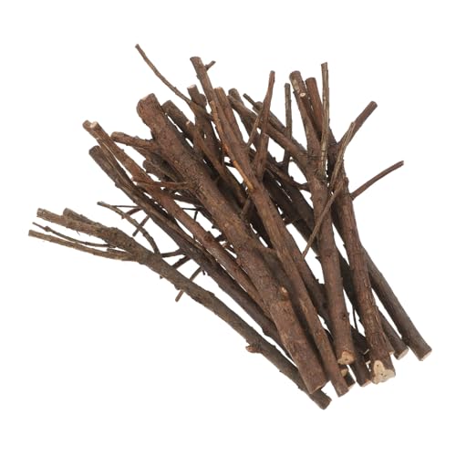 WEKAMOS 15 Stück Teiliges Lange Simulation Holzkegel und Stöcke für DIY Bastelprojekte Kreative Weihnachtsdeko Kindgerechte Holzstäbchen für Foto Requisiten und Handwerksgestaltung WEKAMOS 15 Stück Teiliges Lange Simulation Holzkegel und Stöcke für DIY Bastelprojekte Kreative Weihnachtsdeko Kindgerechte Holzstäbchen für Foto Requisiten und Handwerksgestaltung von WEKAMOS
