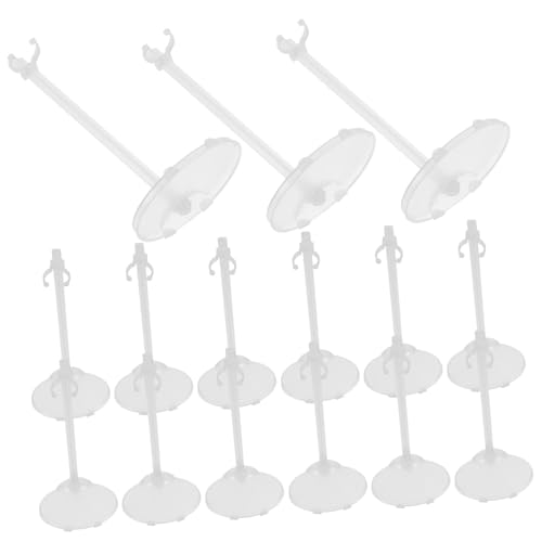 WEKAMOS 15 Stück Teiliges Puppenständer Robustem Kunststoff Stabiler Doll Holder für Puppen und Figuren zur Sicheren Präsentation und Aufbewahrung im Kinderzimmer Fördert Ordnung und WEKAMOS 15 Stück Teiliges Puppenständer Robustem Kunststoff Stabiler Doll Holder für Puppen und Figuren zur Sicheren Präsentation und Aufbewahrung im Kinderzimmer Fördert Ordnung und von WEKAMOS