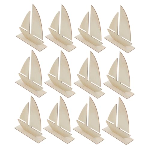 WEKAMOS 15 Stück Teiliges Unvollendetes Holz Segelboot für Diy Bastelprojekte Nautische Holz Ausschnitte für Wanddekoration für Themen und Persönliche Kunstwerke WEKAMOS 15 Stück Teiliges Unvollendetes Holz Segelboot für Diy Bastelprojekte Nautische Holz Ausschnitte für Wanddekoration für Themen und Persönliche Kunstwerke von WEKAMOS