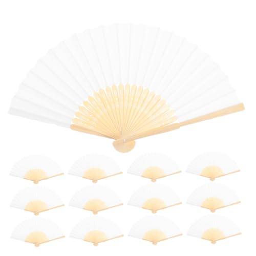 WEKAMOS 15 Stück Teiliges Weiße Faltbare Papierfächer für DIY Dekoration Handliche Chinesische Faltfächer mit Leerer Oberfläche für Malerei Kalligraphie Hochzeit Tanz und Festivaleinsatz WEKAMOS 15 Stück Teiliges Weiße Faltbare Papierfächer für DIY Dekoration Handliche Chinesische Faltfächer mit Leerer Oberfläche für Malerei Kalligraphie Hochzeit Tanz und Festivaleinsatz von WEKAMOS