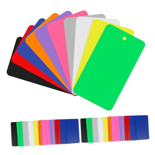 WEKAMOS 150 Stück Pvc Etiketten Inventaretiketten Etiketten Für Verpackungen Namensschilder Für Gepäck Blanko Etiketten Zum Verpacken Von Artikeletiketten Verpackungsetiketten von WEKAMOS