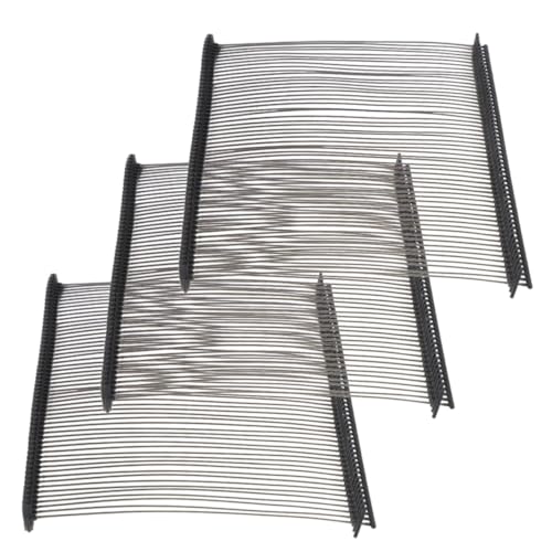 WEKAMOS 15000 Stück Kleidungspreisetiketten Befestigung Clips Kunststoff Sicherheitsfäden Schwarz Robust Vielseitig für Bekleidung Hüte Schmuck Verpackung Zubehör von WEKAMOS