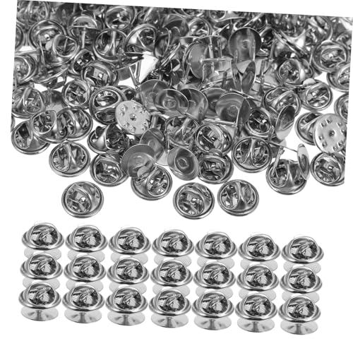 WEKAMOS 150Sätze Schmetterling Brosche Pin Rückenschließe Basis Einfach zu Bedienen für DIY Schmuckherstellung Anstecknadeln für Krawatten Hüte und Abzeichen Stabiler WEKAMOS 150Sätze Schmetterling Brosche Pin Rückenschließe Basis Einfach zu Bedienen für DIY Schmuckherstellung Anstecknadeln für Krawatten Hüte und Abzeichen Stabiler von WEKAMOS