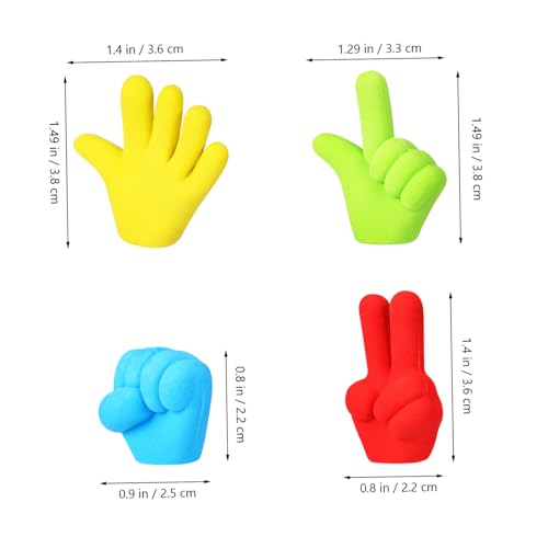 WEKAMOS 16 Stück Teiliges Radiergummi in Schere Papier Design Radiergummis für Standardbleistifte Bunte Lustige Bleistiftgummi Stifte Geeignet für Schule Büro und Zeichnen WEKAMOS 16 Stück Teiliges Radiergummi in Schere Papier Design Radiergummis für Standardbleistifte Bunte Lustige Bleistiftgummi Stifte Geeignet für Schule Büro und Zeichnen von WEKAMOS