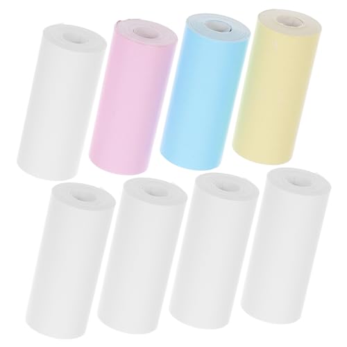 WEKAMOS 18 Rollen -thermopapier Mini-druckpapier -aufkleberpapier Kameradruckpapier Thermopapier Für Sofortbildkameras Mini-thermodrucker Notizdruckeraufkleber von WEKAMOS