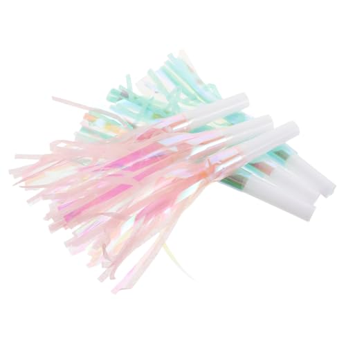 WEKAMOS 18 Stück Teiliges Party Blower mit Bunten Fransen Laute Noise Maker für Erwachsene Glitter Streamer Party Hörner Vielseitige Geburtstags Sportevent Fest Bläser WEKAMOS 18 Stück Teiliges Party Blower mit Bunten Fransen Laute Noise Maker für Erwachsene Glitter Streamer Party Hörner Vielseitige Geburtstags Sportevent Fest Bläser von WEKAMOS