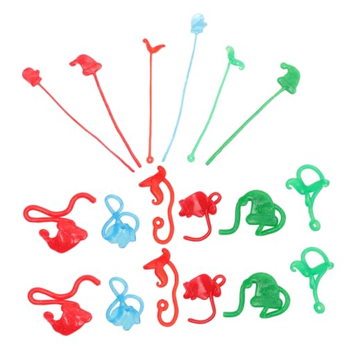 WEKAMOS 18 Stück Teiliges Stretchy Sticky TPR mit Weihnachtsmütze Handschuh und Schnurrbart Dehnbares Waschbares Stressspielzeug für Xmas Party Mitgebsel und Kindergeburtstag Geschenk WEKAMOS 18 Stück Teiliges Stretchy Sticky TPR mit Weihnachtsmütze Handschuh und Schnurrbart Dehnbares Waschbares Stressspielzeug für Xmas Party Mitgebsel und Kindergeburtstag Geschenk von WEKAMOS