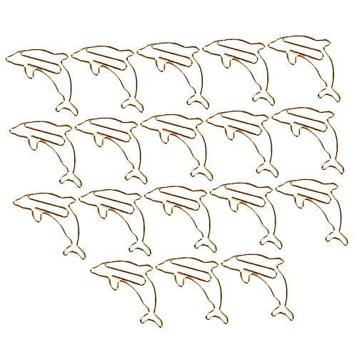 WEKAMOS 18Stücke Kreative Papierclips aus Metall Dekorative Büroklammern im Cartoon Design für Zuhause Schule und Büro Langlebig und Vielseitig Einsetzbar von WEKAMOS
