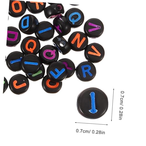 WEKAMOS 1900 Stück Teiliges Acryl Buchstaben Perlen für Schmuckherstellung Langlebige Lose Perlen für Armbänder DIY Bastelmaterial für Inklusive Zahlen und Kleinen WEKAMOS 1900 Stück Teiliges Acryl Buchstaben Perlen für Schmuckherstellung Langlebige Lose Perlen für Armbänder DIY Bastelmaterial für Inklusive Zahlen und Kleinen von WEKAMOS