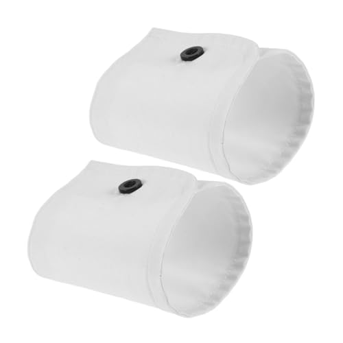 WEKAMOS 1Paar Dekorative Manschetten Design Stilvolle Abgerundete Knopfmanschetten für Komfortable Handgelenk Stulpen für Formelle Outfits WEKAMOS 1Paar Dekorative Manschetten Design Stilvolle Abgerundete Knopfmanschetten für Komfortable Handgelenk Stulpen für Formelle Outfits von WEKAMOS