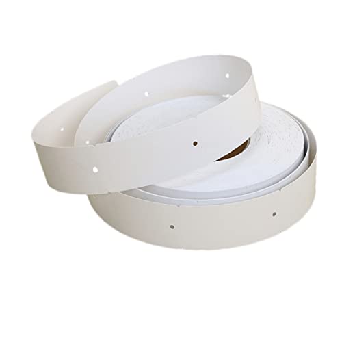 WEKAMOS 1Rolle Kleidung Hangtag Leere Hängende Markierungen für DIY Handwerk Weiß Rechteckige Form für Modehändler Hochwertige Druckkarte von WEKAMOS