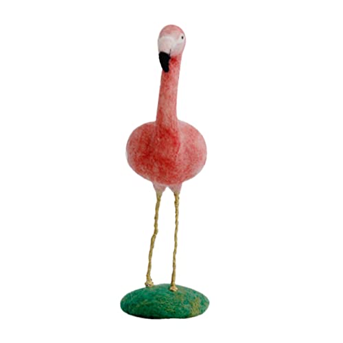 WEKAMOS 1Satz DIY Wollfilzset Flamingo Handwerk Materialien für Nadelfilz Basteln mit Premium Wollfilz für Anfänger und DIY Enthusiasten Dekoration WEKAMOS 1Satz DIY Wollfilzset Flamingo Handwerk Materialien für Nadelfilz Basteln mit Premium Wollfilz für Anfänger und DIY Enthusiasten Dekoration von WEKAMOS