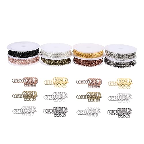 WEKAMOS 1Satz Farben Ketten Lobster Clasp Öffnungsringe für Kreative Schmuckherstellung für und Armbänder Langlebig und Bequem zu Verwenden WEKAMOS 1Satz Farben Ketten Lobster Clasp Öffnungsringe für Kreative Schmuckherstellung für und Armbänder Langlebig und Bequem zu Verwenden von WEKAMOS