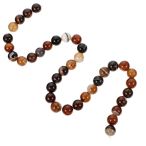 WEKAMOS 1Satz Handgefertigte Streifen Perlen Runde DIY Bastelperlen für Schmuck Armbänder und Projekte WEKAMOS 1Satz Handgefertigte Streifen Perlen Runde DIY Bastelperlen für Schmuck Armbänder und Projekte von WEKAMOS