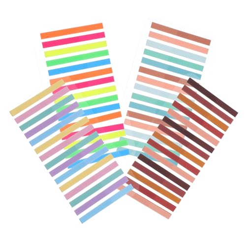 WEKAMOS 1Satz Klebrige Index Tabs Farbige Lesezeichen Selbstklebende Seitenmarkierungen Praktische Haftnotizen für Schule und Büro Leicht und Tragbar Markieren Wichtiger WEKAMOS 1Satz Klebrige Index Tabs Farbige Lesezeichen Selbstklebende Seitenmarkierungen Praktische Haftnotizen für Schule und Büro Leicht und Tragbar Markieren Wichtiger von WEKAMOS