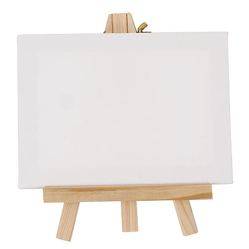 WEKAMOS 1Satz Mini Tischstaffelei Holz Faltbare Dreibein Rack für Malerei Kunstwerke und Fotos für Schreibtisch Dekoration und Projekte von WEKAMOS
